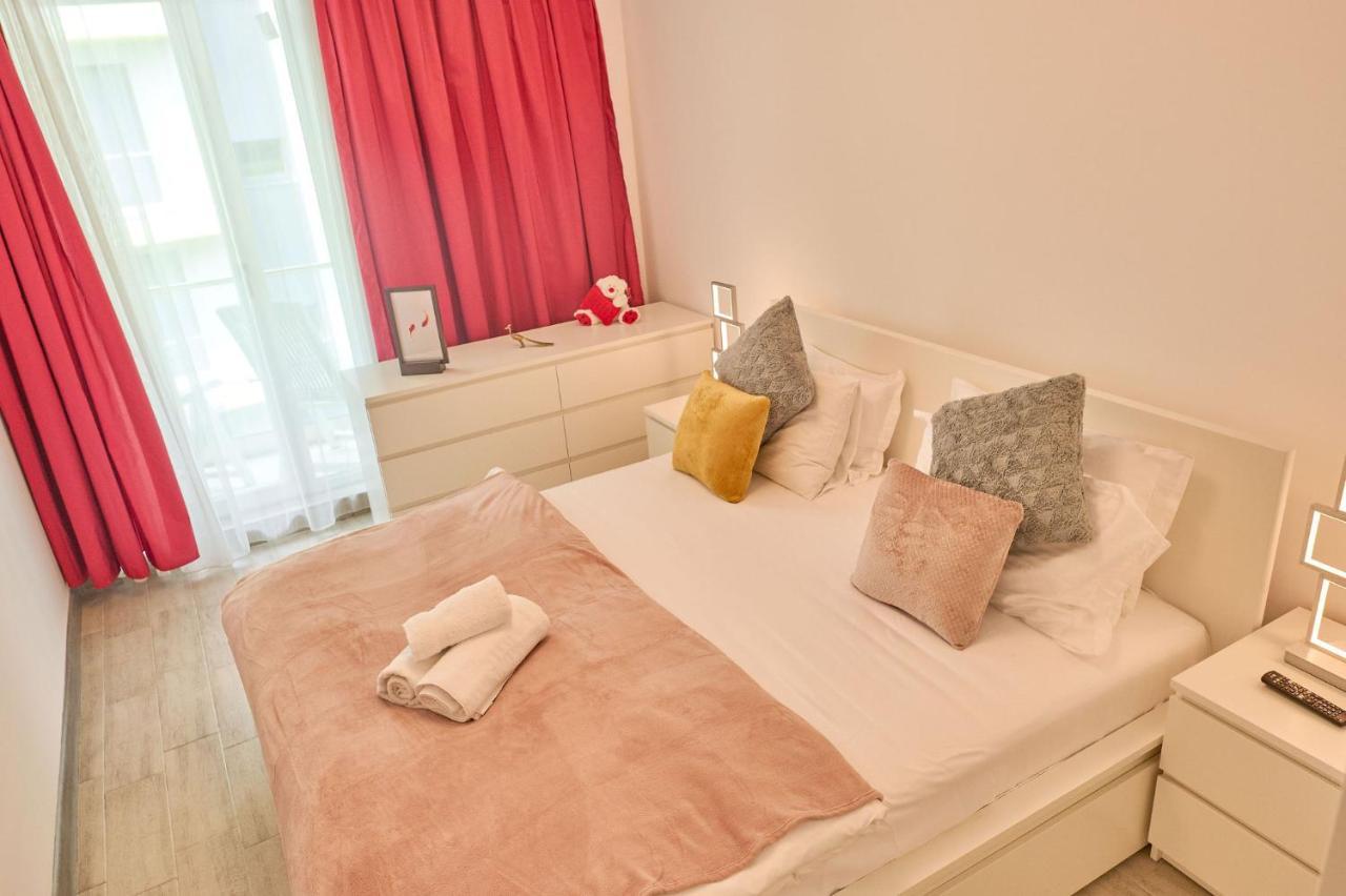 Crazy Sea View 1Br Apartment Spa Pools Resort Mamaia Dış mekan fotoğraf