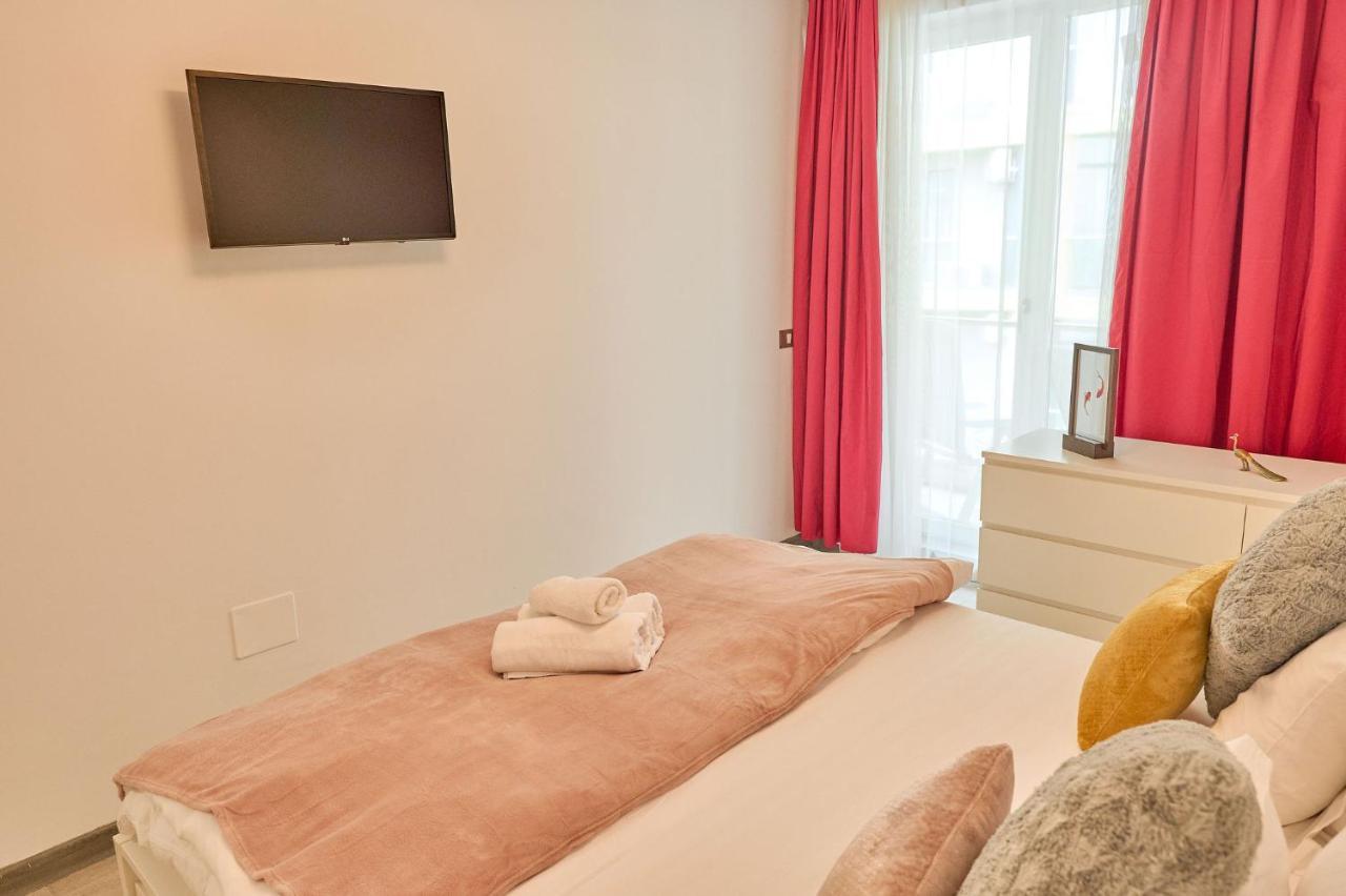 Crazy Sea View 1Br Apartment Spa Pools Resort Mamaia Dış mekan fotoğraf